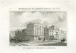 London, St.James's Royal Hotel, 1845