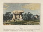 Kent, Kitt's Coty House (remains of megalithic barrow), 1845