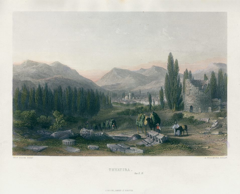 Turkey, Thyatira (Akhisar), after Allom, 1863