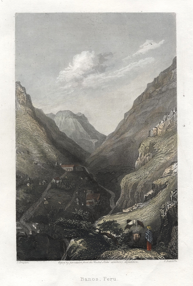 Peru, Banos, 1852