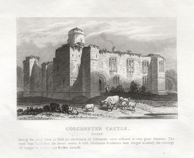 Essex, Colchester Castle, 1845