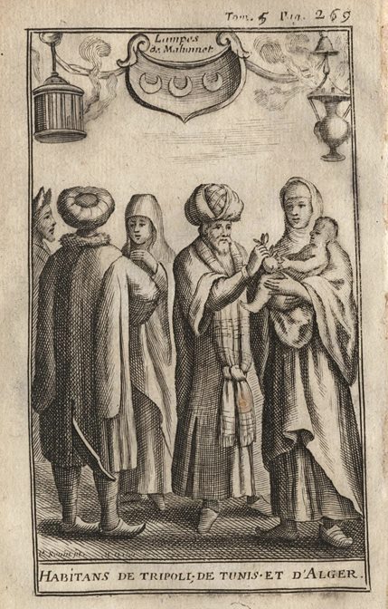 Algerian, Libyan & Tunisian costume, 1717
