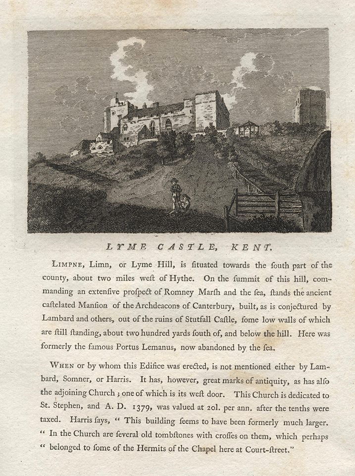 Kent, Lympne Castle, 1786
