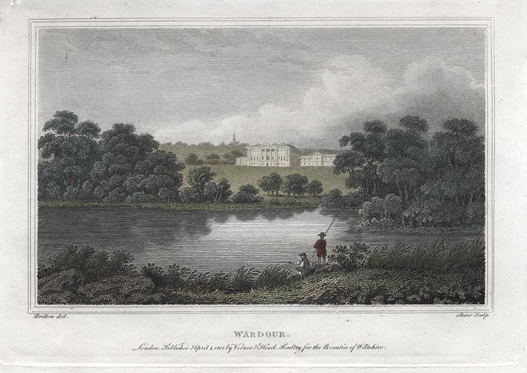 Wiltshire, Wardour house, 1837