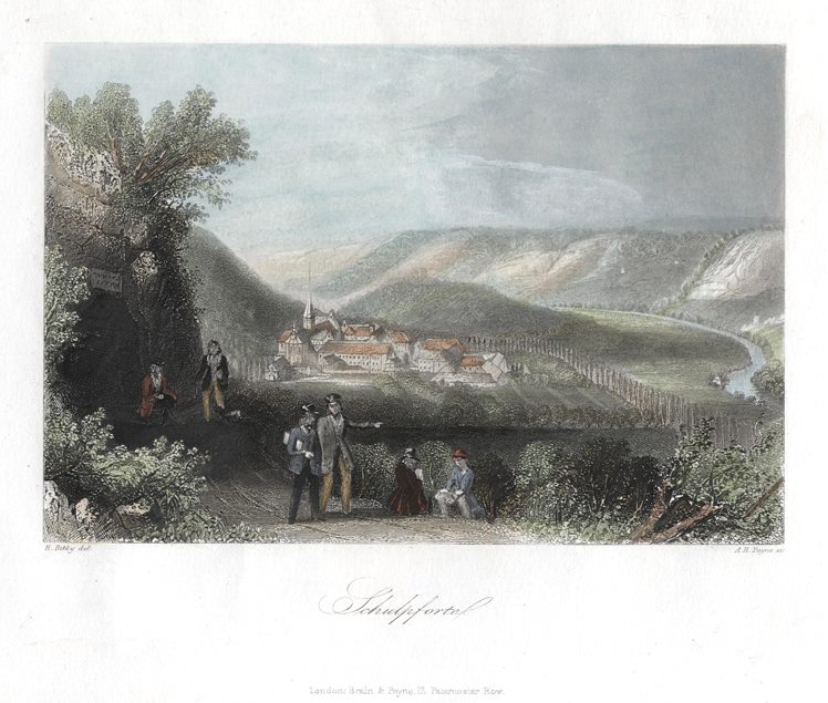 Germany, Schulpforta, 1845