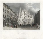 Italy, Milan Cathedral, 1845