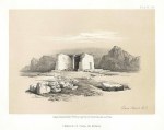 Egypt, Temple of Tafa in Nubia, 1855