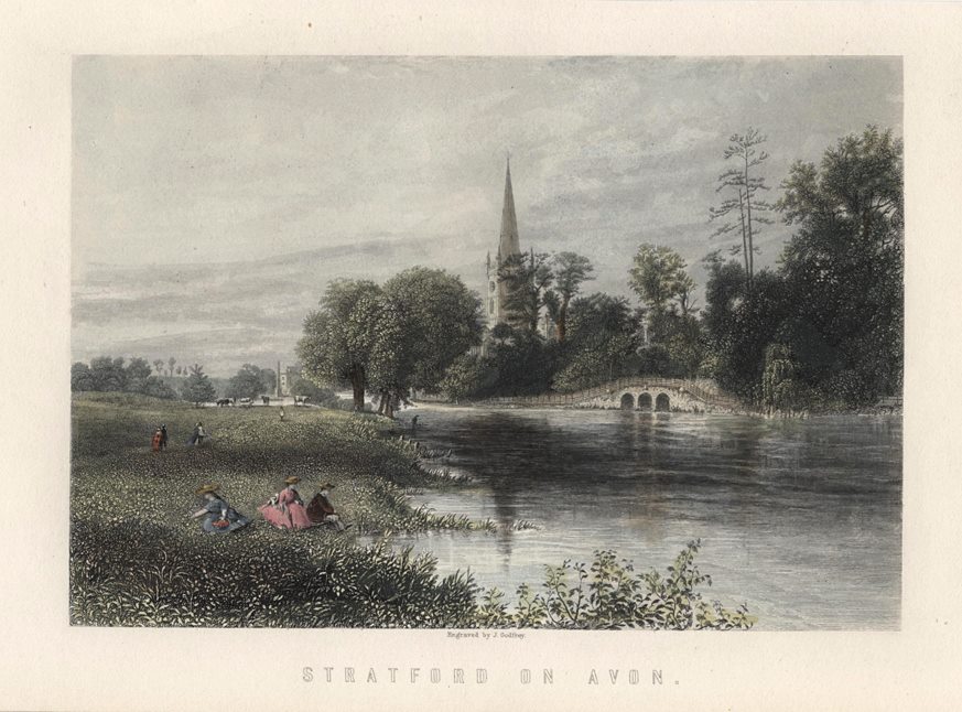 Warwickshire, Stratford upon Avon, 1870