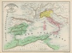 Roman & Carthaginian empires during 2nd Punic War, 1875