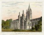 Oxford, Cathedral from the North West, 1837