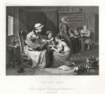 The Cut Foot (Victorian family scene), 1837