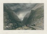 North Wales, Pass of Llanberis, 1836