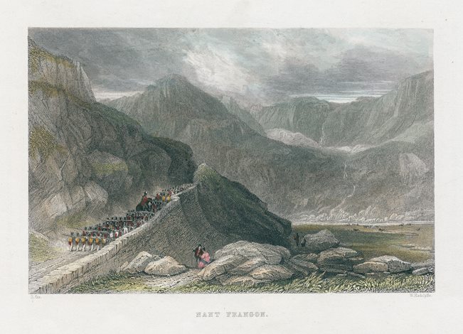 North Wales, Nant Ffrancon, 1836