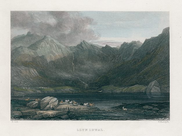 North Wales, Llyn Idwal, 1836