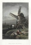 Netherlands, Mill near The Hague, 1833