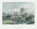 Gloucestershire, Tewkesbury Abbey, 1842