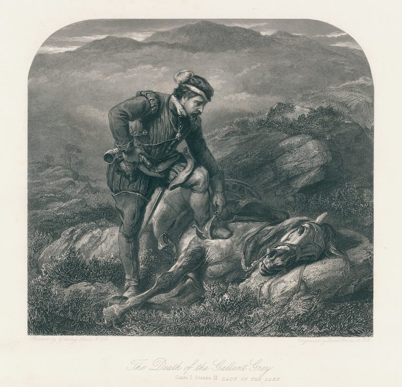 Lady of the Lake - The Death of the Gallant Grey, 1869