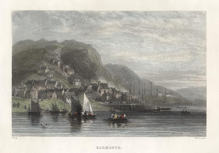 North Wales, Barmouth, 1836