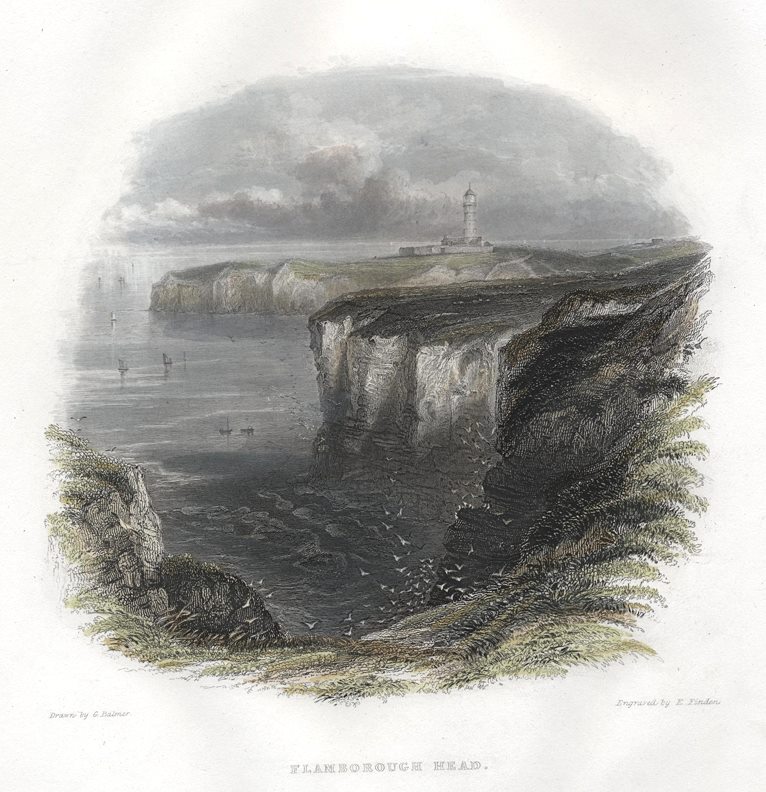 Yorkshire, Flamborough Head, 1842