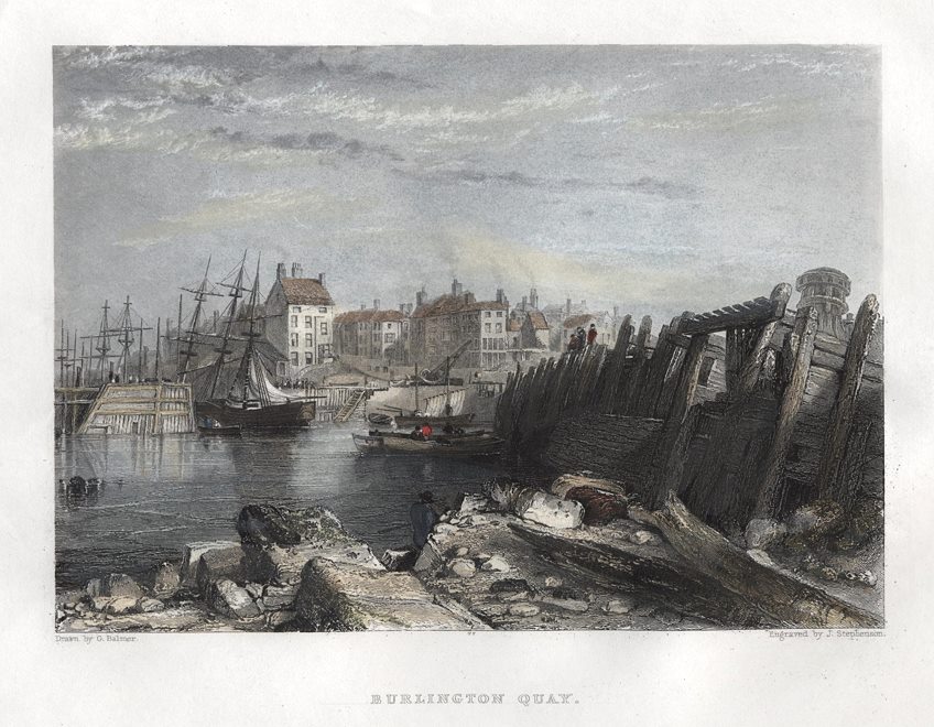 Yorkshire, Burlington Quay, 1842