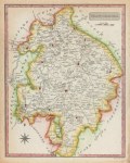 Warwickshire map, 1819