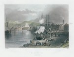 Cumberland, Workington view, 1841