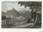 Italy, Town and Lake of Lugo, 1831