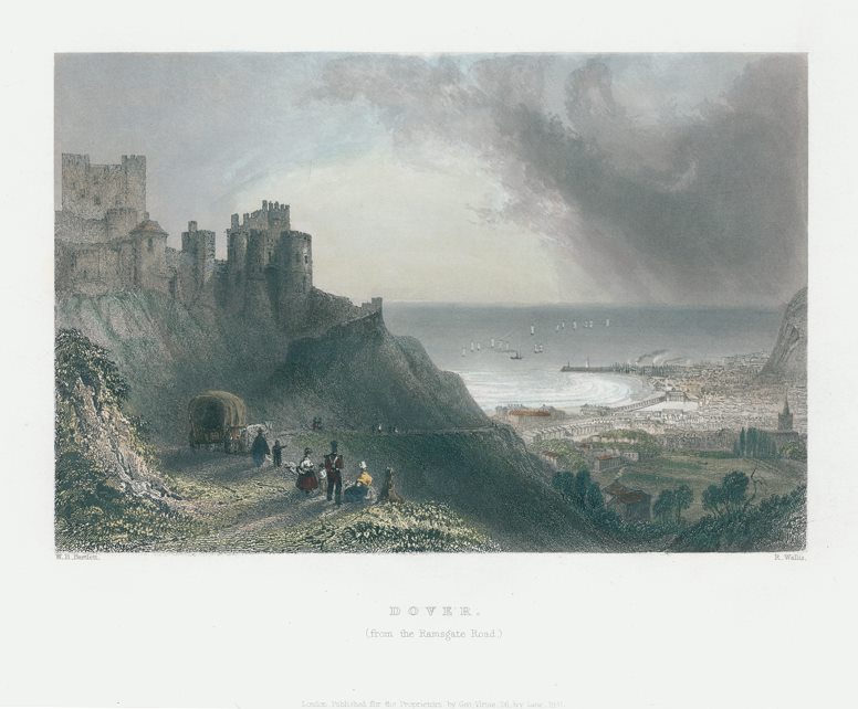 Kent, Dover view, 1842