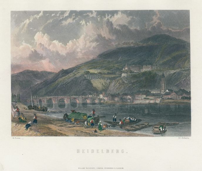 Germany, Heidelberg, 1870