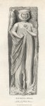 Monmouthshire, Welsh Bicknor, monumental effigy, 1800
