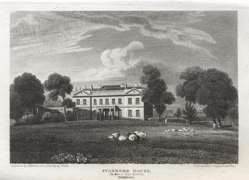 Middlesex, Stanmore House, 1815