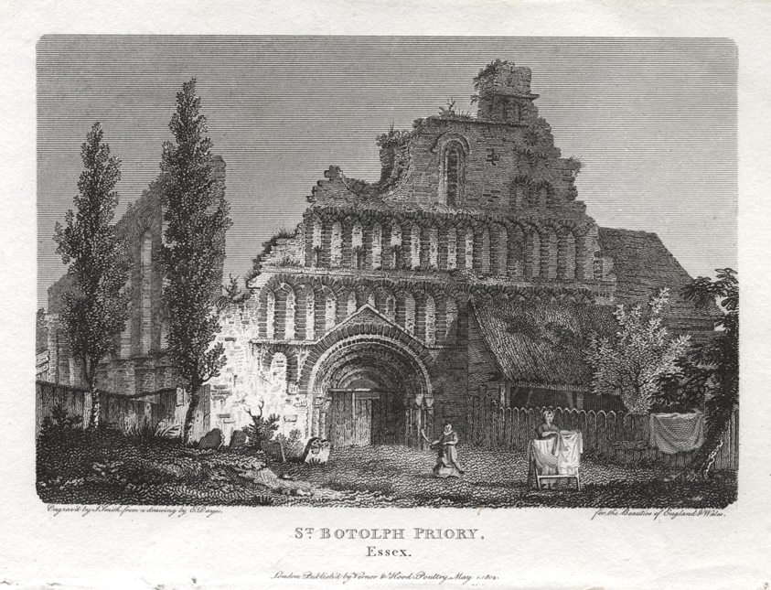 Essex, St. Botolph Priory, 1802