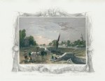 Middlesex, Sunbury Locks, 1830