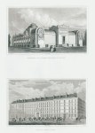 Paris, Chapelle Expiatoire & Hotel du Carde du Corps, 1840