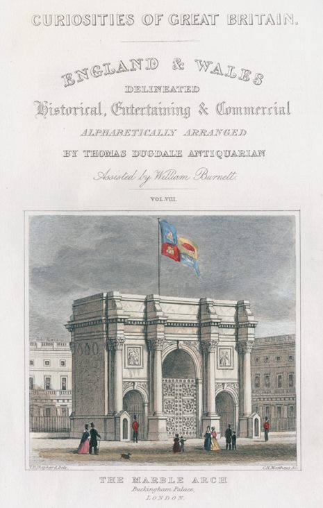 London, Buckingham Palace Marble Arch, 1848