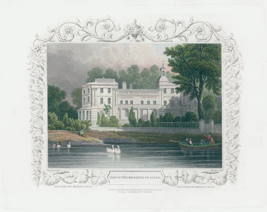 Middlesex, Seat of the Marquis of Ailsa (St. Margarets), 1830