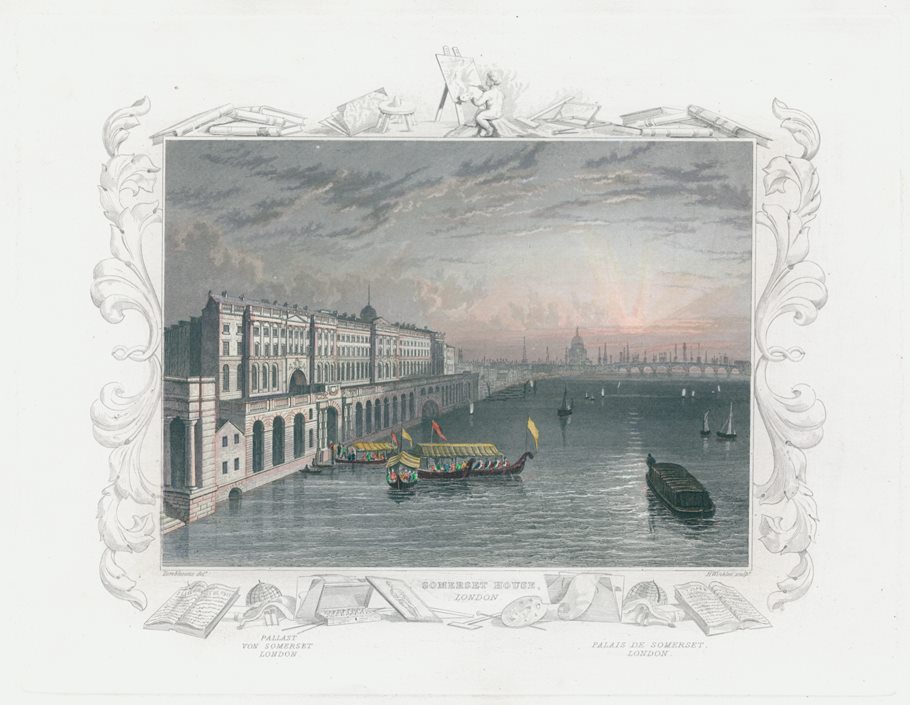 London, Somerset House, 1830