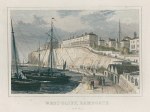 Kent, Ramsgate, West Cliff, 1848