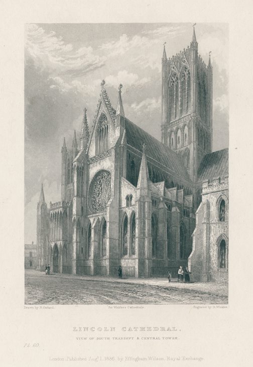 Lincoln Cathedral, 1836
