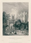 Kent, Canterbury Cathedral, East end, 1836