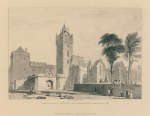Scotland, Linlithgow Church & Palace Entrance, 1828 / c1860