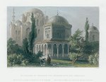 Turkey, Istanbul, Mausoleum of Solyman the Magnificent and Roxalana, 1850