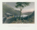 USA, Valley of the Shenandoah, Harpers Ferry, 1840