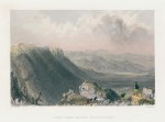 USA, NH, View from Mount Washington, 1840