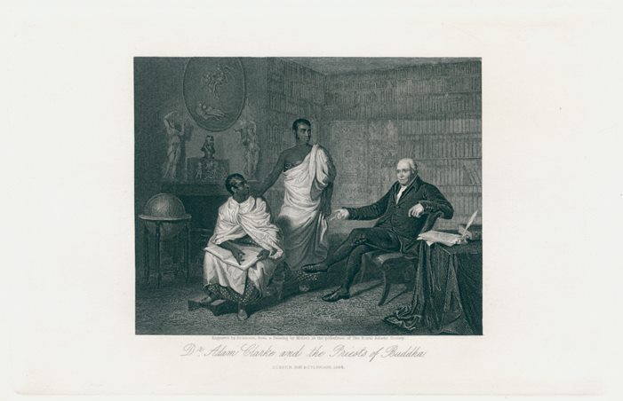 Dr. Adam Clarke and the Priests of Buddha, 1844