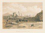 Scotland, Leith, Back of Old Pier, 1858