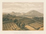 Scotland, Edinburgh from near Craigmillar Castle, 1858