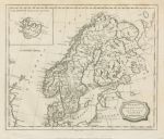 Scandinavia & Iceland map, 1807