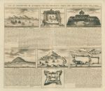 East Indies, Dutch East India Company trading posts, Chatelain, c1715
