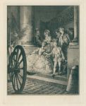 Les Petits parains, etching, c1780